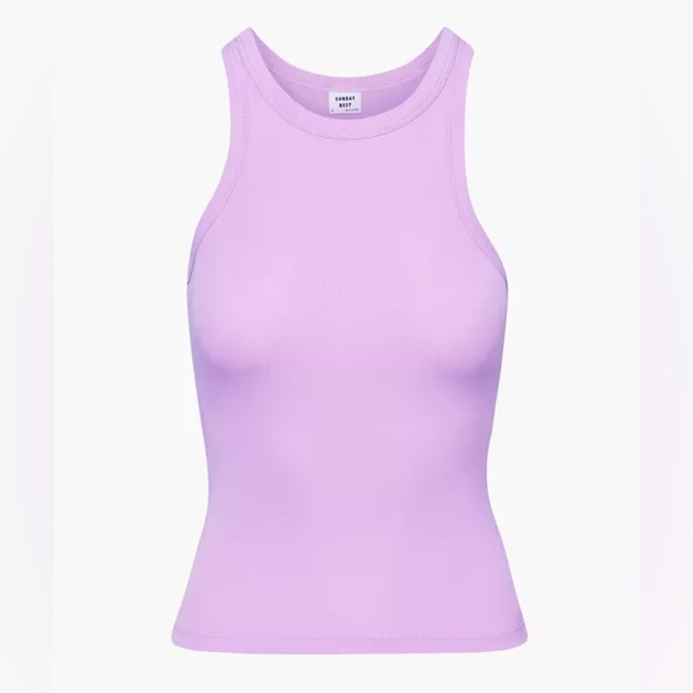 Aritzia Sunday Best Honor Hip Tank in Amethyst Lilac